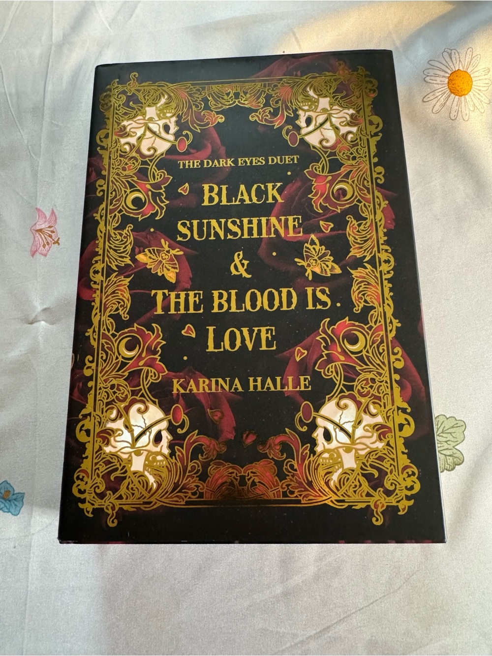 Novel Grounds Dark Eyes Duet by Karina Halle -Black Sunshine & The Blood is Love